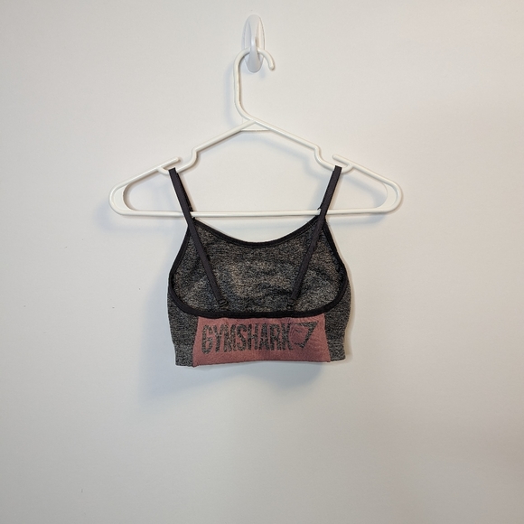GYMSHARK Small Flex Strappy Sports Bra in Gray - Picture 3 of 3